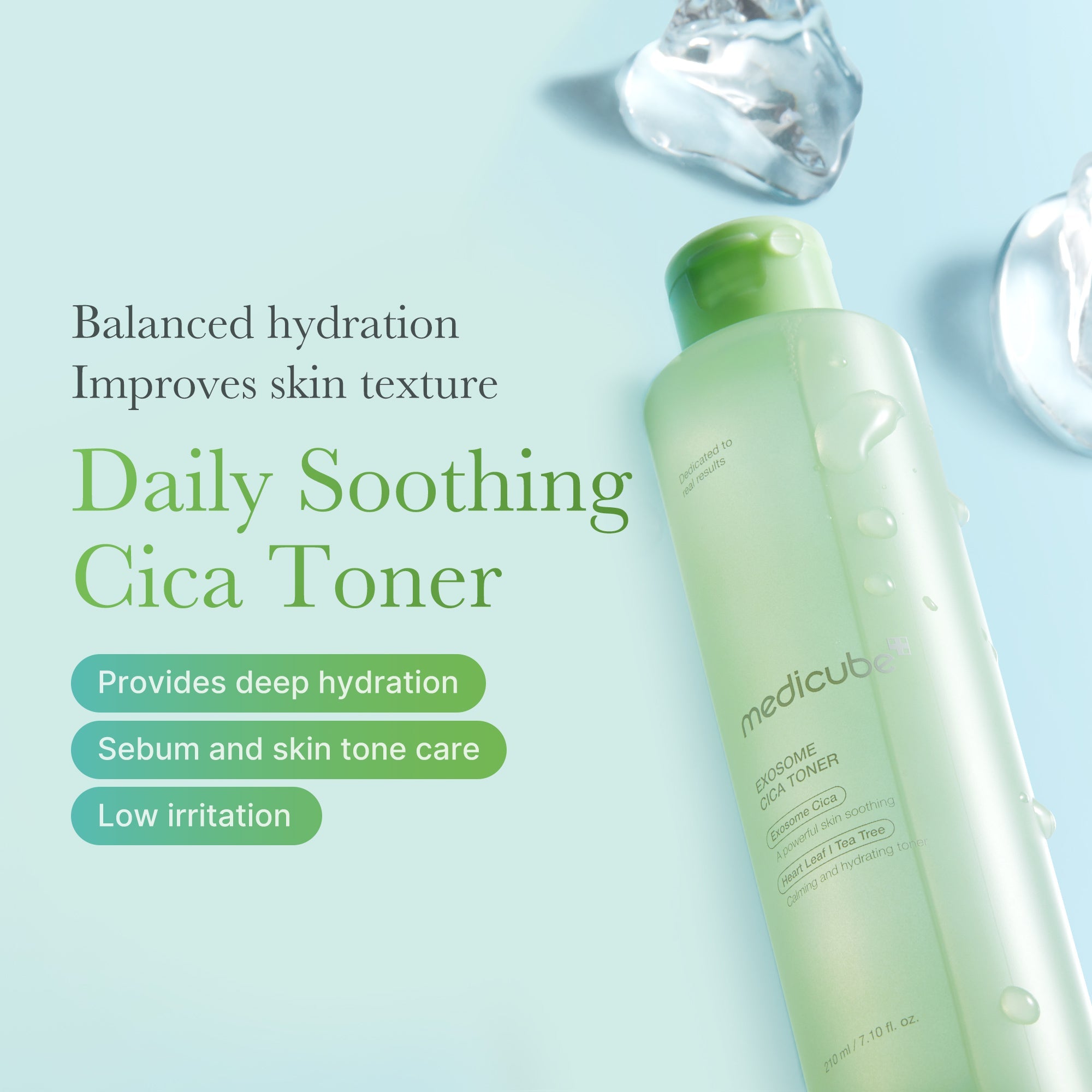 Exosome Cica Calming Toner - medicube.us