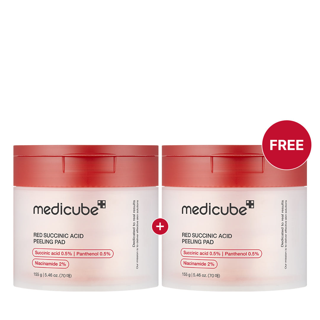 🎁 Red Succinic Acid Panthenol Pads (100% off) - medicube.us