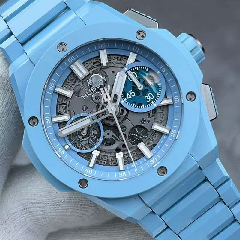 One model each from Panerai and Hublot.