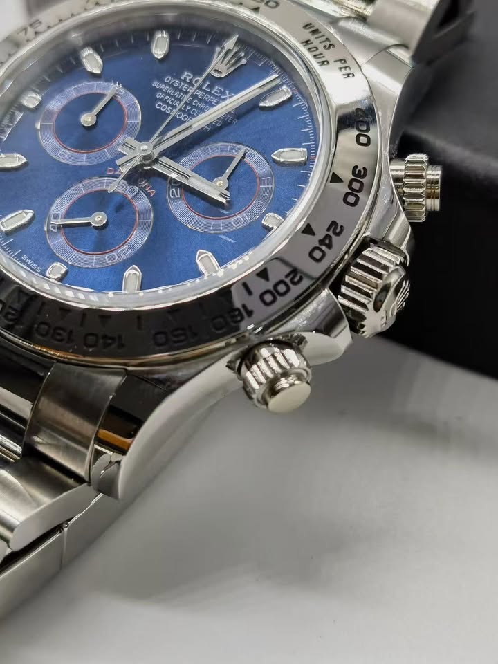 Rolex Daytona 116509 "Blue Panda" 18K White Gold Case, Blue Dial
